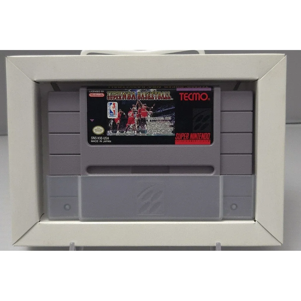 Tecmo SNS-XM-USA Super NBA Basketball SNES - CIB Nintendo Complete - Tested